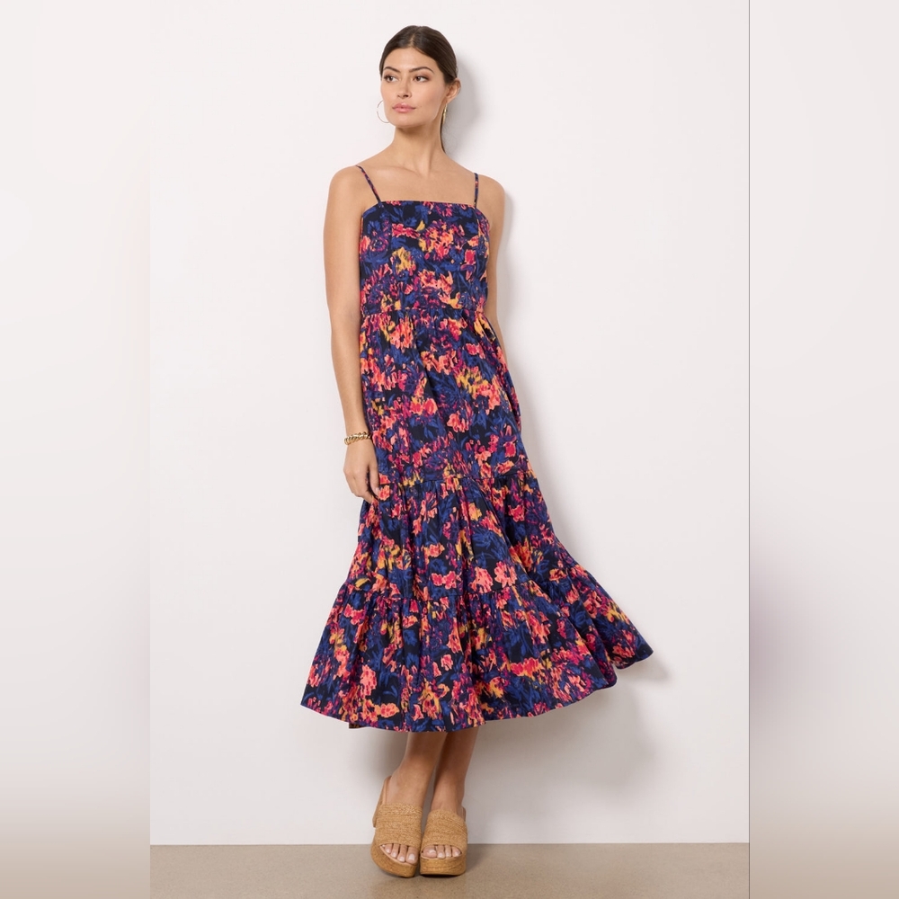 Evereve Norah Midi Dress Size Large
